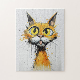 Funny Cat Pussel