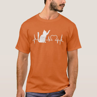 Funny Cat s for Women - Meowy Cute Cat Lover Heart T Shirt