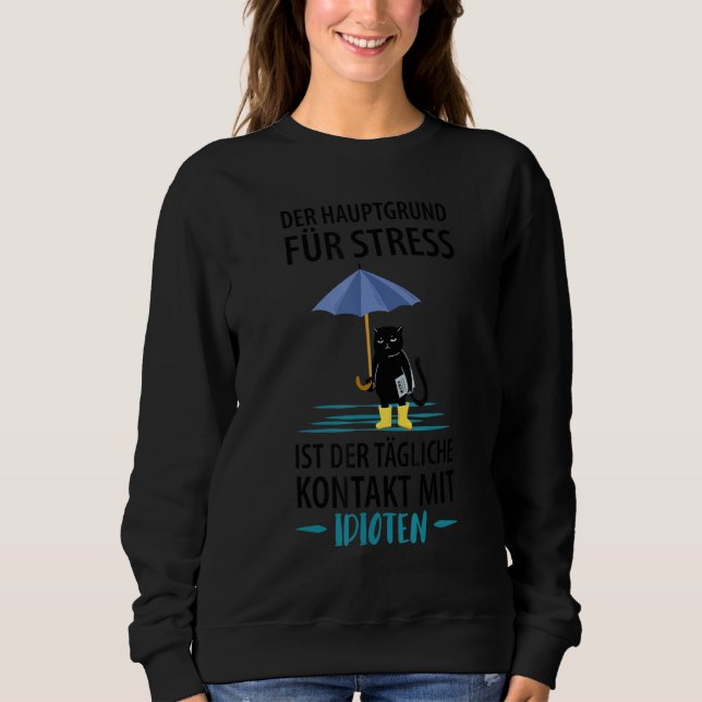 Funny Cat Sayed Employee Office Jo T Shirt (Framsida)