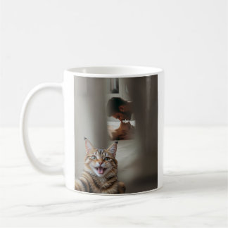 Funny Cat Selfie Kaffemugg