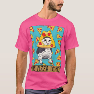 Funny Cat Shirt, Funny Pizza Cat Lovers  T Shirt