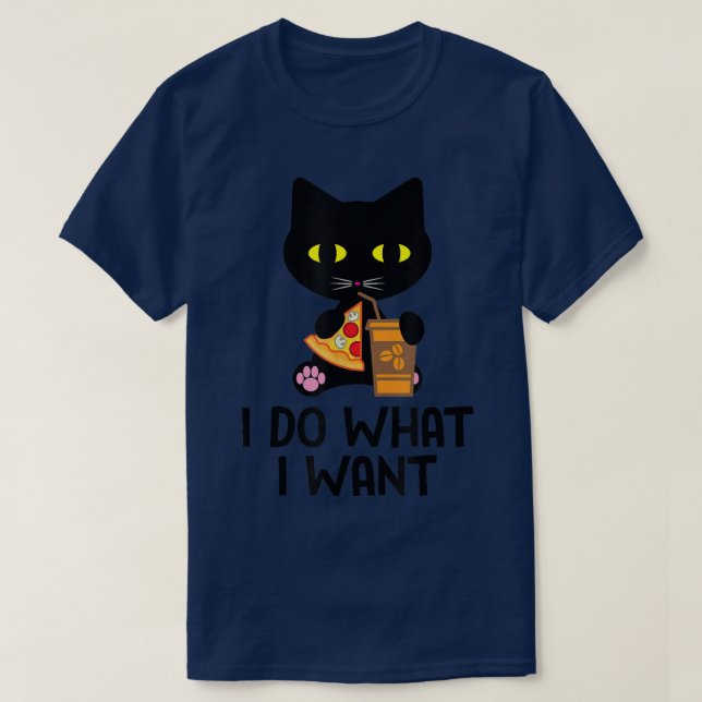FUNNY CAT SHIRT T (Design framsida)