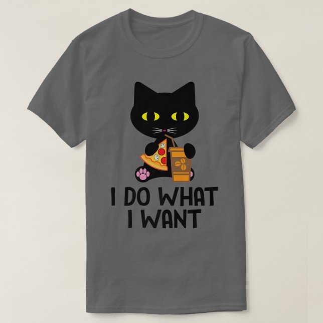 FUNNY CAT SHIRT  T (Design framsida)