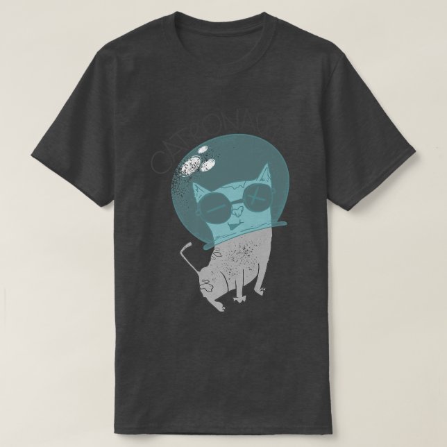 FUNNY CAT SHIRT T (Design framsida)
