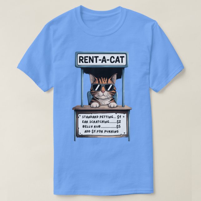FUNNY CAT T-Shirt (Design framsida)
