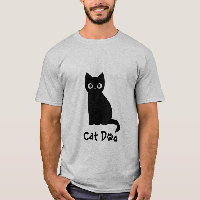 Funny Cat T-Shirt (Framsida)
