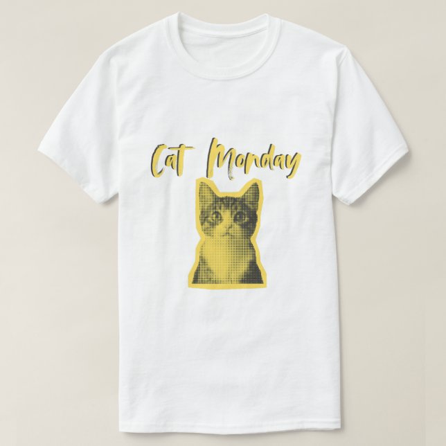 Funny Cat T Shirt (Design framsida)