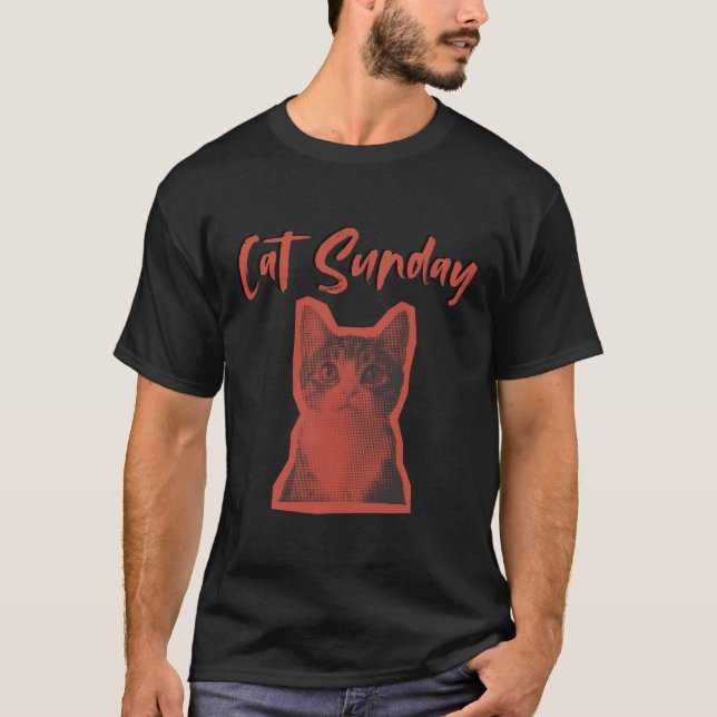 Funny Cat T Shirt (Framsida)