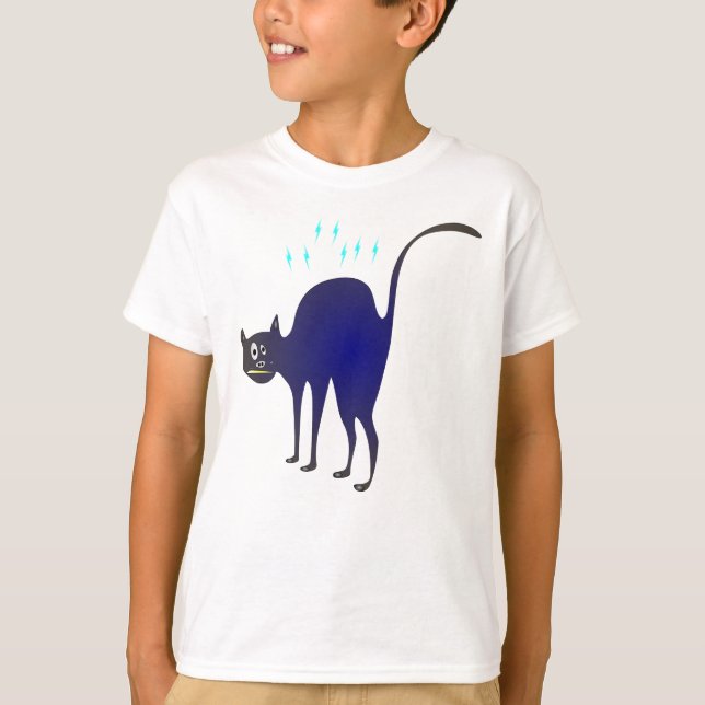 funny cat t shirt (Framsida)