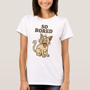 Funny Cat T-Shirt - Gift för Cat Lovers