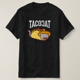 Funny Cat T-Shirt - Mexikanska TACO CAT