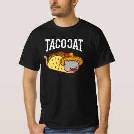 Funny Cat T-Shirt - Mexikanska TACO CAT