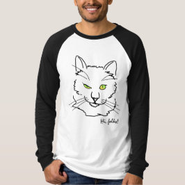 Funny Cat Tee Shirt