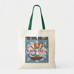Funny Cat Tote Bag - Köp mer av honom mindre Tygkasse