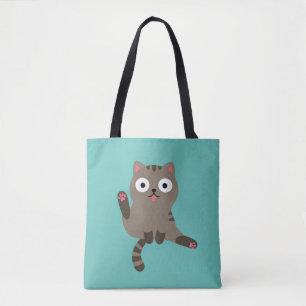 Funny Cat Tygkasse