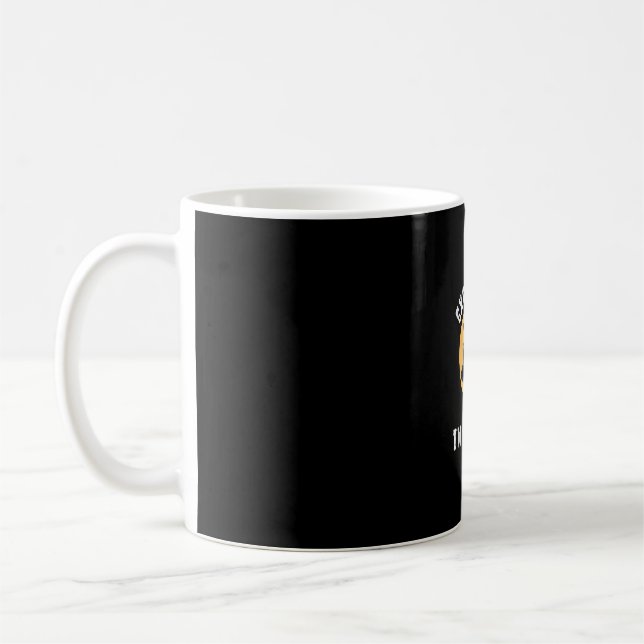 Funny Cat Ursäkta mig, jag talar Kamala Harris 47 Kaffemugg (Vänster)