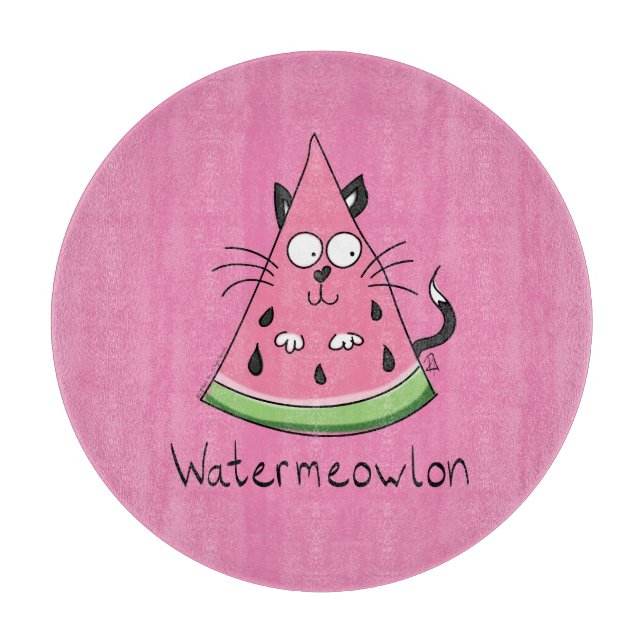 Funny Cat Watermelon Cute Kids (Framsidan)