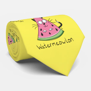 Funny Cat Watermelon Cute Kids Slips