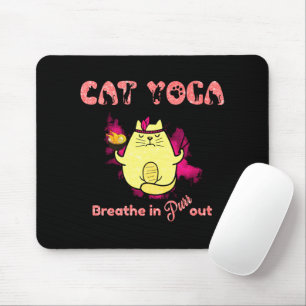 Funny Cat Yoga Musmatta