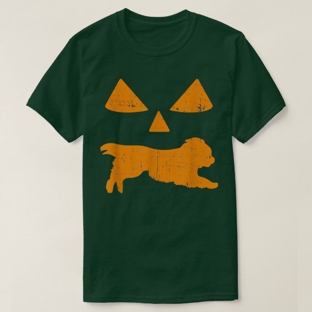 Funny Cavalier Kung Charles Spain Halloween Pump T Shirt (Design framsida)