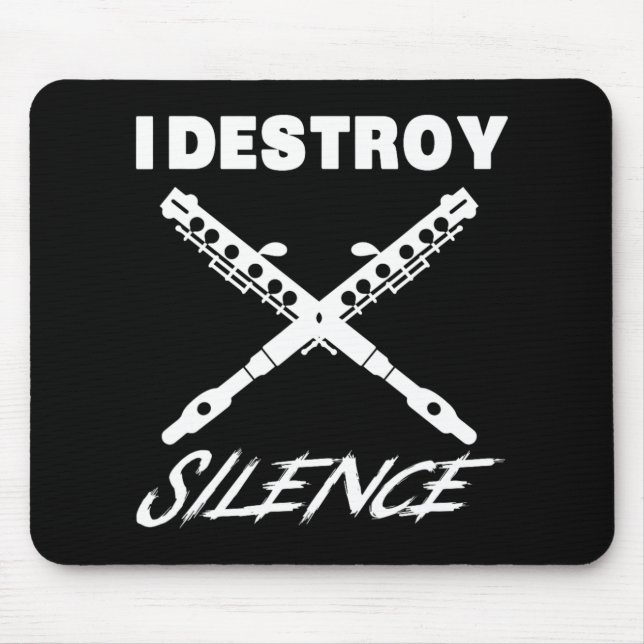 Funny Ccolo Shirt - I Destroy Silence New Year Gif Musmatta (Framsidan)