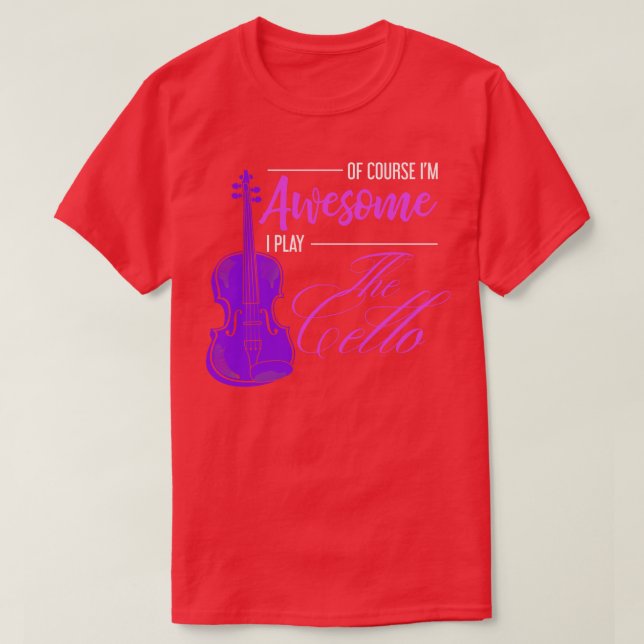 Funny Cellist Quote Music Cello T Shirt (Design framsida)