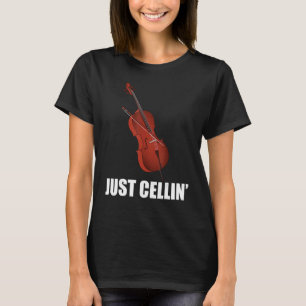Funny Cello Designer För manar Women Music Fläkt Ä T Shirt