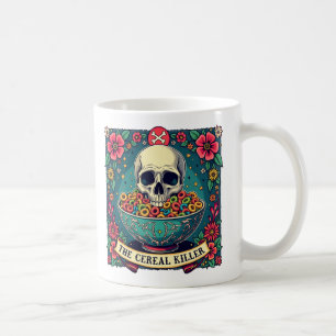 Funny Cereal Killer Family Cereal Älskare Kaffemugg