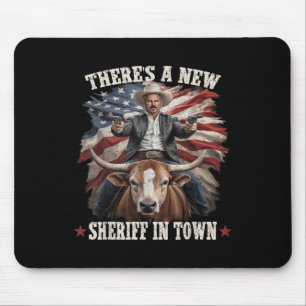Funny Chad Bianco Cowboy Bianco för California Gov Musmatta
