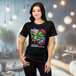 Funny Chameleons Understand Färg Theory T Shirt
