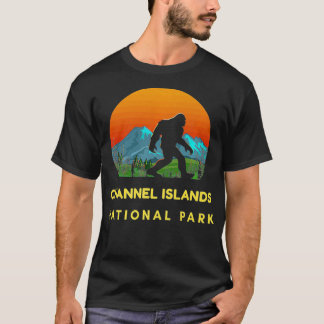Funny Channel Islands National Park Bigfoot Hiking T Shirt