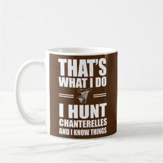 Funny Chanterelle Hunter som säger Mushroom Forage Kaffemugg