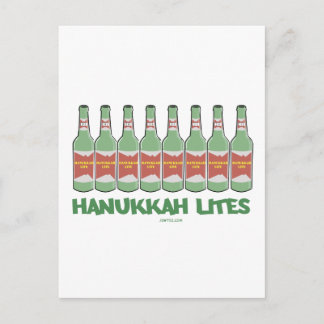 FUNNY CHANUKAH HANUKKAH LITES GIFTS HELG VYKORT