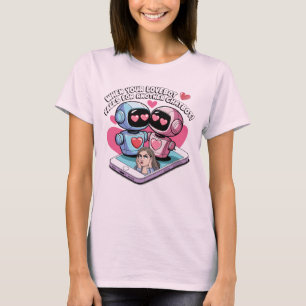 🤖 Funny Chatbot Ai Kärlek Assions Humor T Shirt
