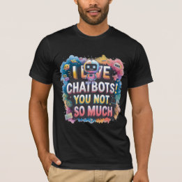 Funny Chatbot Memes Assion I Kärlek Chatbots T Shirt