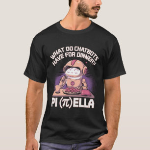 Funny Chatbot Memes What do Chatbots Eat T Shirt