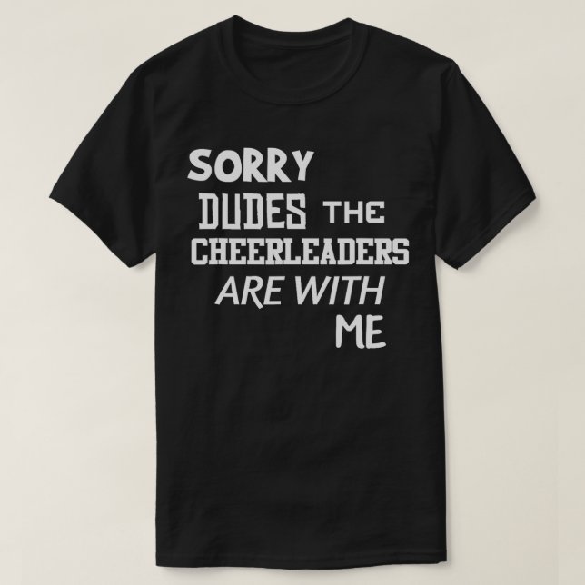 Funny Cheermanager Brother Förlåt Dudes Gift Son K T Shirt (Design framsida)