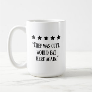 Funny Chef 5 Star-granskning Kaffemugg