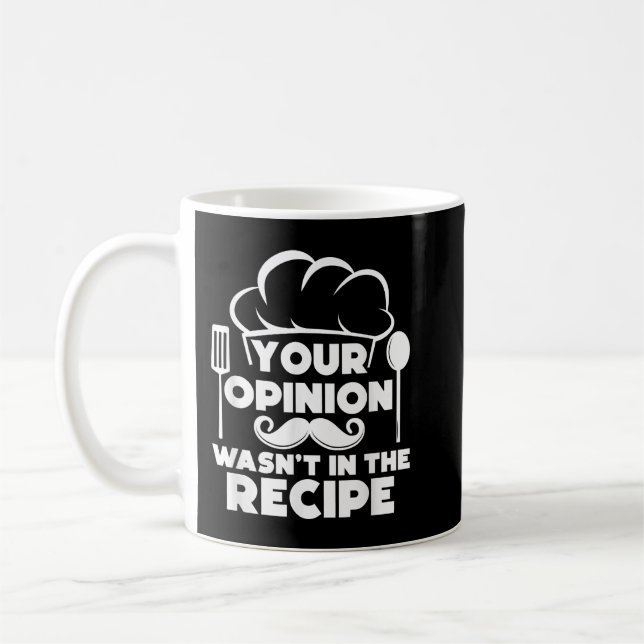 Funny Chef Art Manar Women Cook Pastry Chef Cookin Kaffemugg (Vänster)