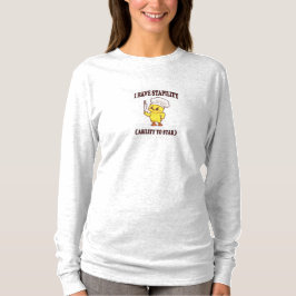 Funny Chef Chicken T-Shirt - "Jag har stabilitet"