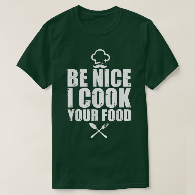 Funny Chef för kokkonst för kokkonst G T Shirt (Design framsida)