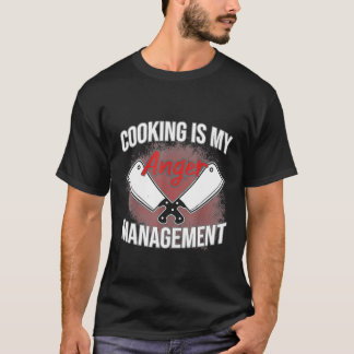 Funny Chef Joke Gag Barbecue Grill BBQ Cooking Coo T Shirt
