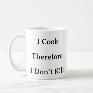 Funny Chef Quote Mugg - jag kokar så jag Dödor int