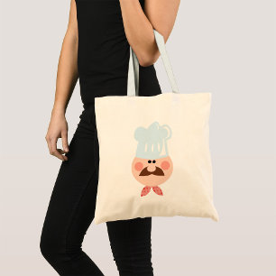 Funny Chef Tote Bag Tygkasse