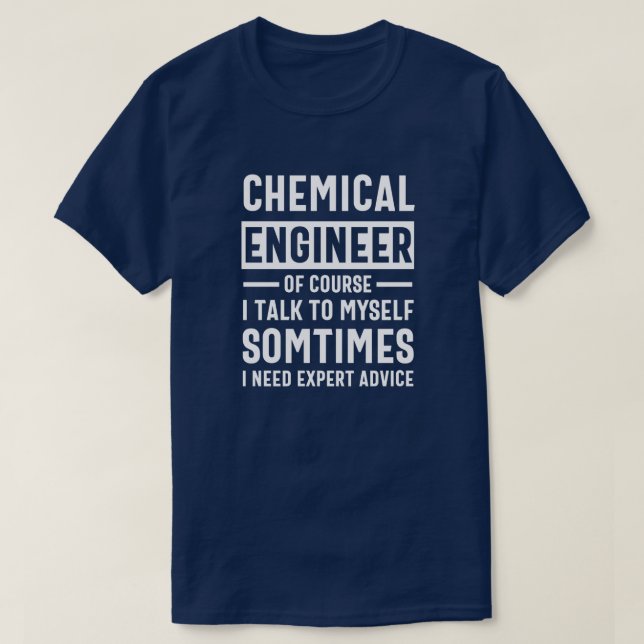 Funny Chemical Ingenjör Gift T Shirt (Design framsida)
