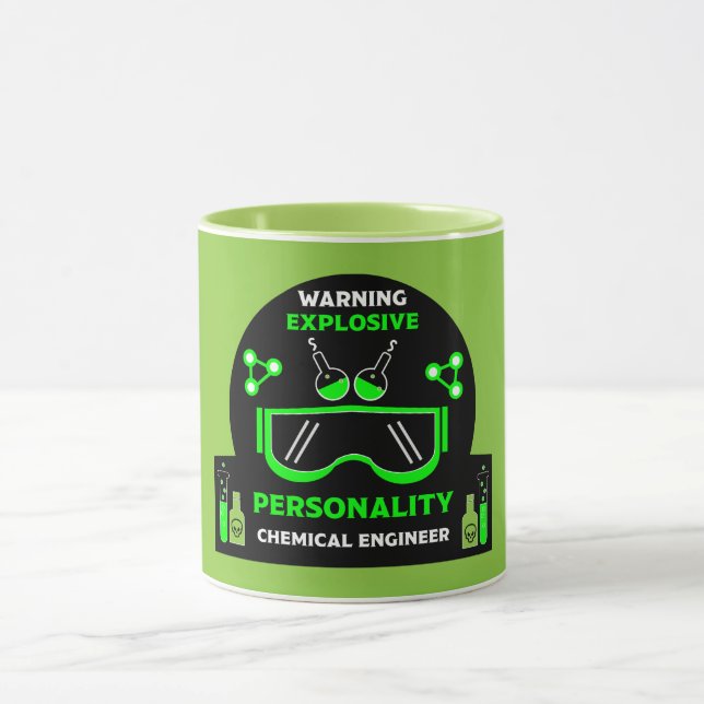 Funny Chemical Ingenjör Gifts Mugg (Center)