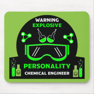 Funny Chemical Ingenjör Gifts Musmatta