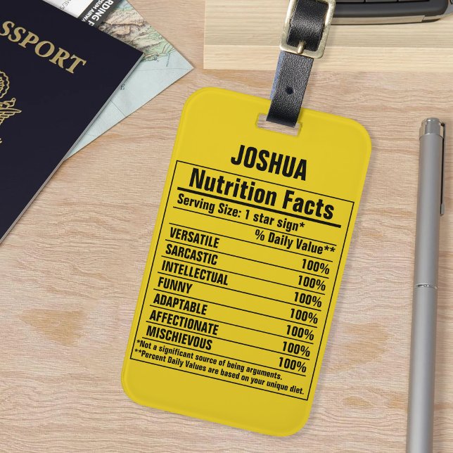 Funny Chemical Inslag Person Properties Lug Bagagebricka (Skapare uppladdad)