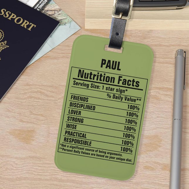 Funny Chemical Inslag Person Properties Lug Bagagebricka (Skapare uppladdad)