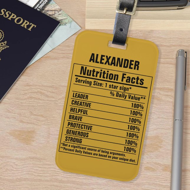 Funny Chemical Inslag Person Properties Lug Bagagebricka (Skapare uppladdad)